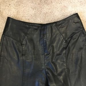 Leather Pants, Womens Size 8